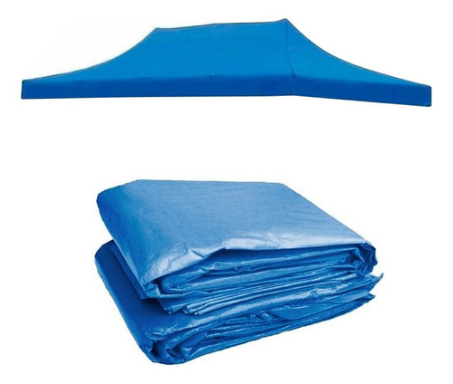 Repuestos De Lonas 3x6 100% Impermeable Colores Calidad Color Azul Talla N/a