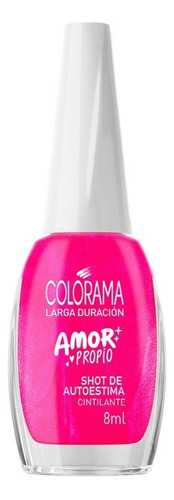 Maybelline Esmalte Colorama Amor Propio Larga Duración 8ml Color Shot De Autoestima - Cintilante