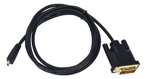 Convertidor De Adaptador Micro Hdmi Macho A Dvi Macho Full H