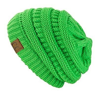 Gorro De Punto Cálido Y Moderno