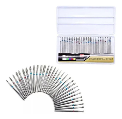 Kit 30 Brocas Diamantadas Profissionais Originais Excelente