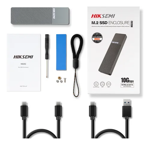 Case Bahia Externo Ssd Hiksemi M.2 Enclosure Md202