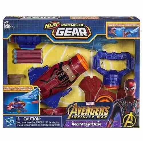 Nerf Lanzador Avengers Infinity War Iron Spider  E2134