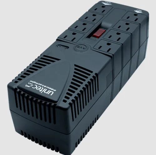 Regulador De Voltaje Unitec Con Supresor De Picos U-1200