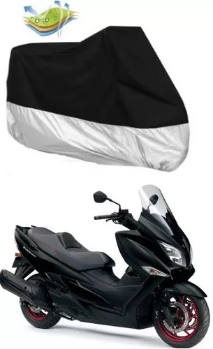Funda para asiento de moto Suzuki Burgman 125 ® 2011-2013 de algodón  laminado I Fun*das bcn