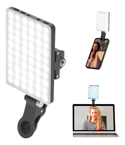 Vugo Luz De Selfie Con Clip Para iPhone/tableta/portatil, Lu