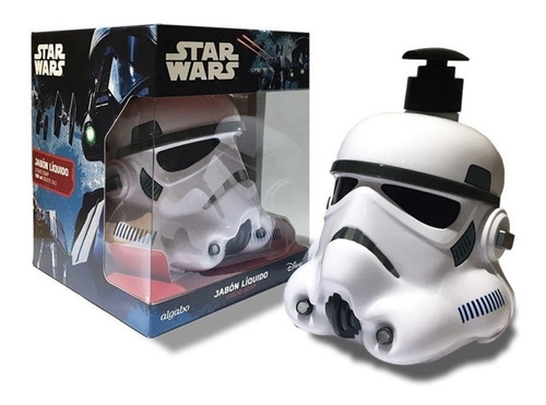 Jabón Líquido Star Wars 3d - Diseño Stormtrooper 500 Ml