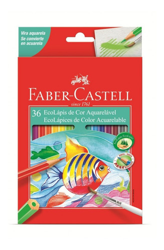 Lapices De Color Faber Castell C/ 36 Pz