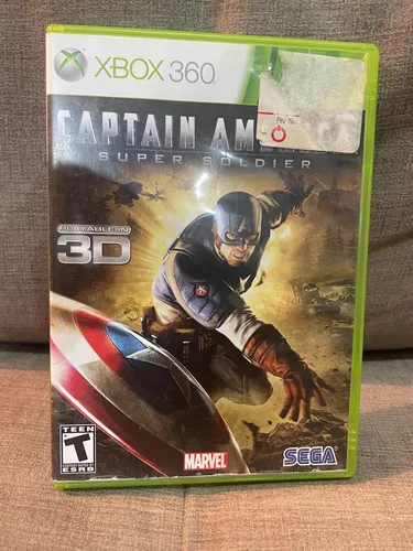 Jogo Captain America Super Soldier Xbox 360 Usado - Meu Game Favorito