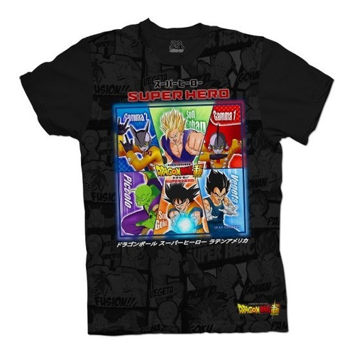  Camiseta Dragon Ball Z Super Niño Goku Anime Superheroes