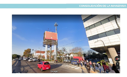 Excelenta Esquinaza Terreno De 34mts De Frente A Gral Paz Y Frente A Dot Shopping Para 3700m2 Vendibles Y Garage 135 Cocheras