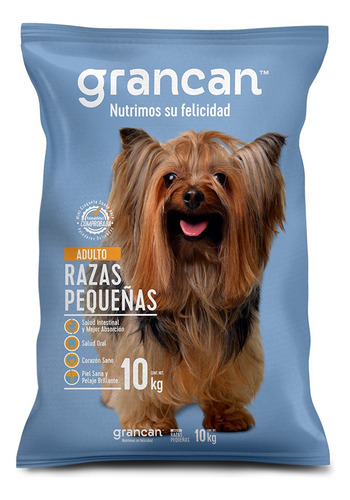 Croqueta Grancan Adulto Para Raza Pequeñas 10 Kg