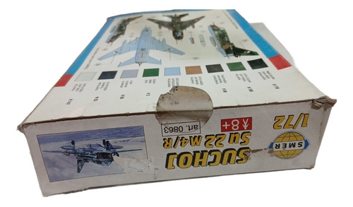 Maqueta Smer Suchoj Su 22 M4/r Escala 1/72 Unico