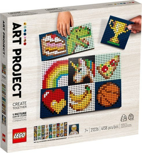 Lego Art 21226 - Projeto Arte - Criar Juntos Pronta