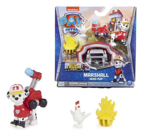 Paw Patrol Big Truck Pups Set Muñeco Lanzador Spin Master