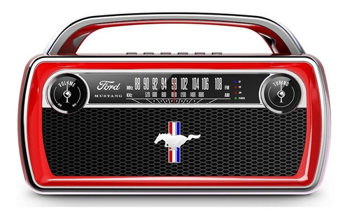 Imagem 1 de 5 de Rádio Estéreo Portátil Bluetooth Ion Mustangst