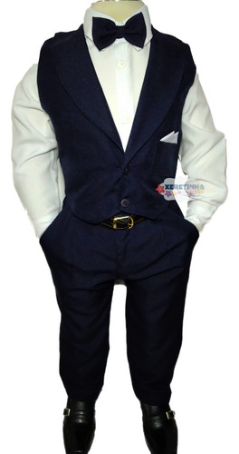 Conjunto Social Infantil Menino Pajem Casamento 