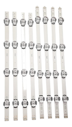 Kit Barras Leds Tv 42lb5500 42lb5800 Lb6200 Lb6500 Com Nf