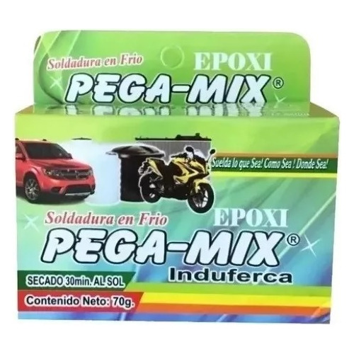 Pega Mix Soldadura Epoxica Negrax 40 Grs (pega Tanke)