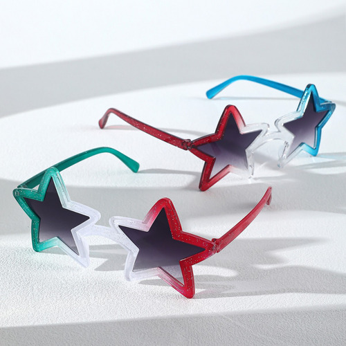 Gafas Estrella De Cinco Puntas Para La Fiesta De Cumpleaños