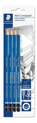 Lapices De Dibujo Profesional Staedtler Lumograph