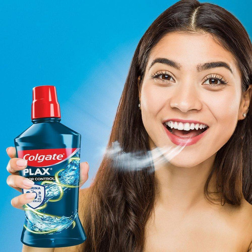 Enxaguante Bucal Colgate Zero Ácool Plax Odor Control 750ml