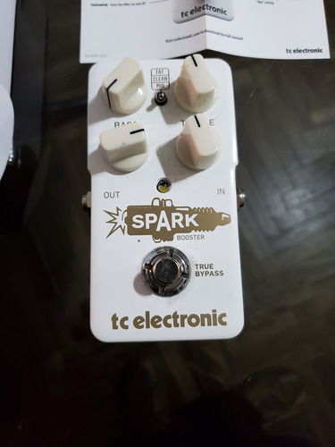 Pedal De Guitarra - Tc Electronic Booster / Distorsión