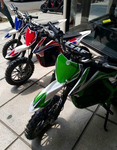 Imagen 3 de 15 de Moto Cross Mini Eléctrica Gaf Niños Regala Felicidad V