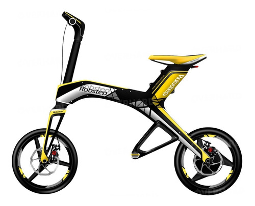 E-bike Robstep X1 4.4ah Bici Plegable Eléctrica Bluetooth