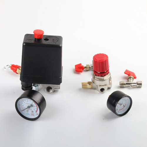 Set De Reguladores De Presión Metal Gauge + Four F