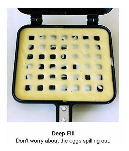 Plancha Para Gofres Antiadherente Baffect, 5.7 Plug Camping