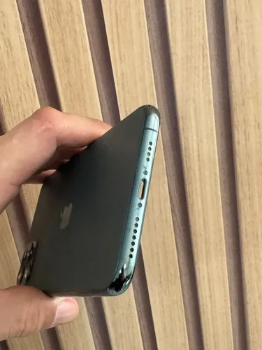 Carcaça Iphone 11 Pro Max Verde Original Retirada | Parcelamento