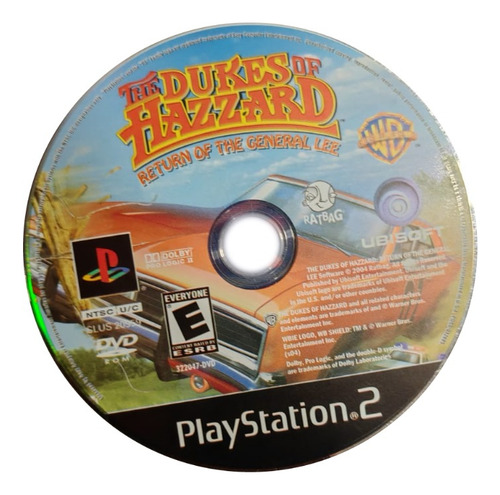 The Dukes Of Hazzard Return Of The General Lee Ps2 (Reacondicionado)