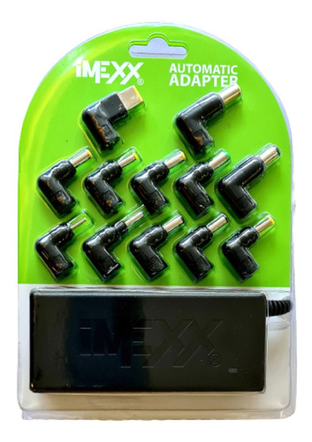 Imagen 1 de 6 de Cargador Universal Imexx Para Laptop Hp/dell/otros Ime-25620