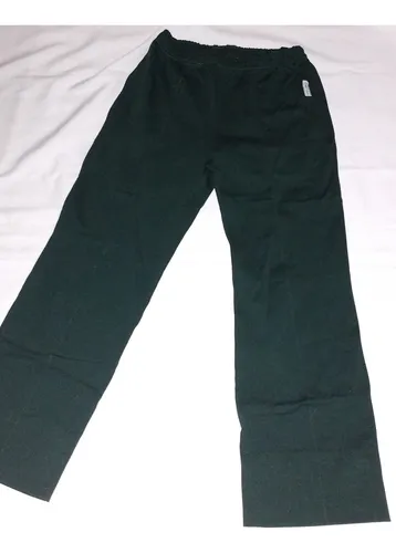 Pantalon De Gimnasia Verde Oscuro Talle M Dama (Usado)