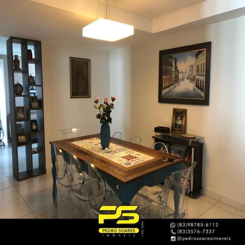 (oportunidade) Apartamento Com 4 Dormitórios À Venda, 235 M² Por R$ 960.000 - Bessa - João Pessoa/pb - Ap4450