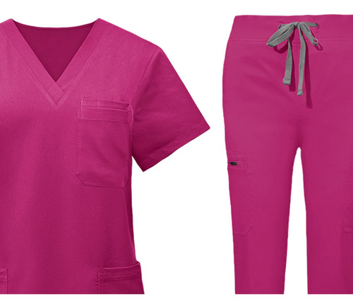 Los Uniformes Friegan Los Trajes De Trabajo De Enfermería