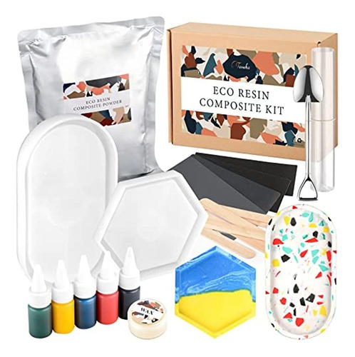 Kit De Resina Ecológica Para Principiantes 2 Libras, Kit De 