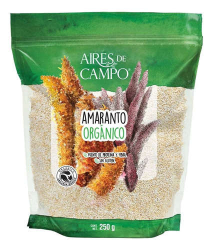 Amaranto Aires De Campo Orgánico 250 G