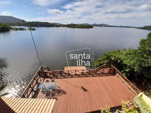 Imagem 9 de 30 de Linda Casa Na Beira Da Lagoa Da Conceição - Ca3101