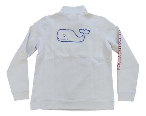 Sudadera Blanca Vineyard Vines Ralph Lauren Tommy Hilfiger