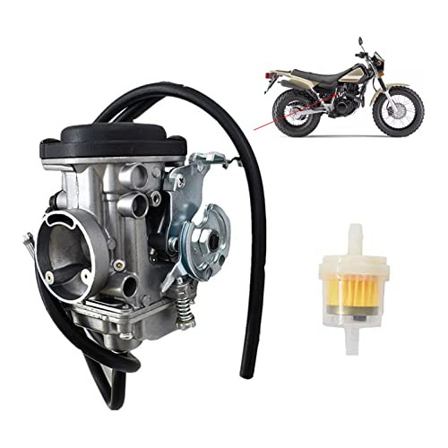 Tw200 Carburador Con Filtro De Combustible Inline Para Yamah