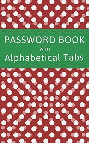 Book : Password Book With Alphabet Tabs 5x8 Internet Websit