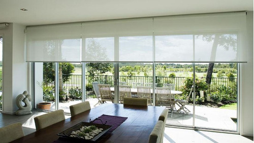 Cortina Roller  Screen Blanca 105x240 (screen 5%)