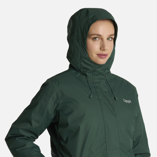 Chaqueta Mujer Gunther B-dry Hoody Verde Botella Lippi I25