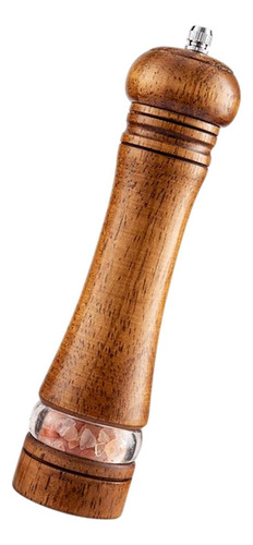 Y Pimienta Que Molía De Especias En Casa, Madera De Café