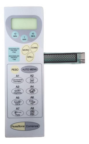 Panel Membrana De Microondas Luxman Eg8525