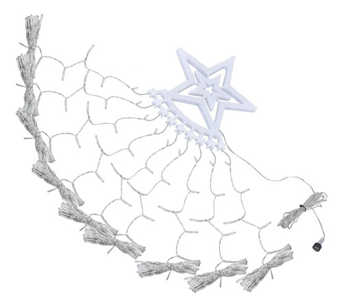 , Sd Mc Cadena Luces Led Solares Con Forma Estrella Para