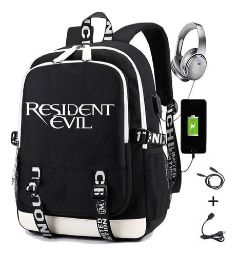 Mochila R-resident Evils For Hombre, Paraguas, Bandeja