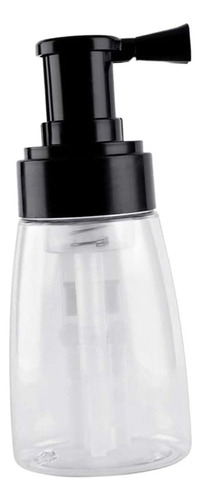 . Botella Rociadora De Polvo Rellenable Con Bomba Tapa Negra
